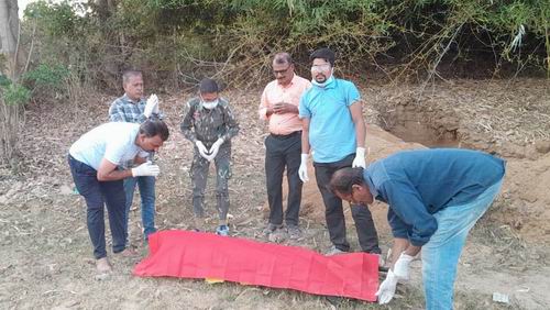 ‘जन सहयोग’ द्वारा 150 वीं लावारिस लाश का अंतिम संस्कार