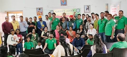रायपुर में ग्रीन आर्मी के होंगे 25 जोन