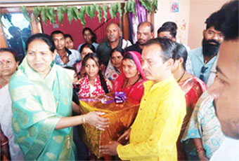 40 लोगों का कांग्रेस प्रवेश,सियासी जगत में पारा चढा